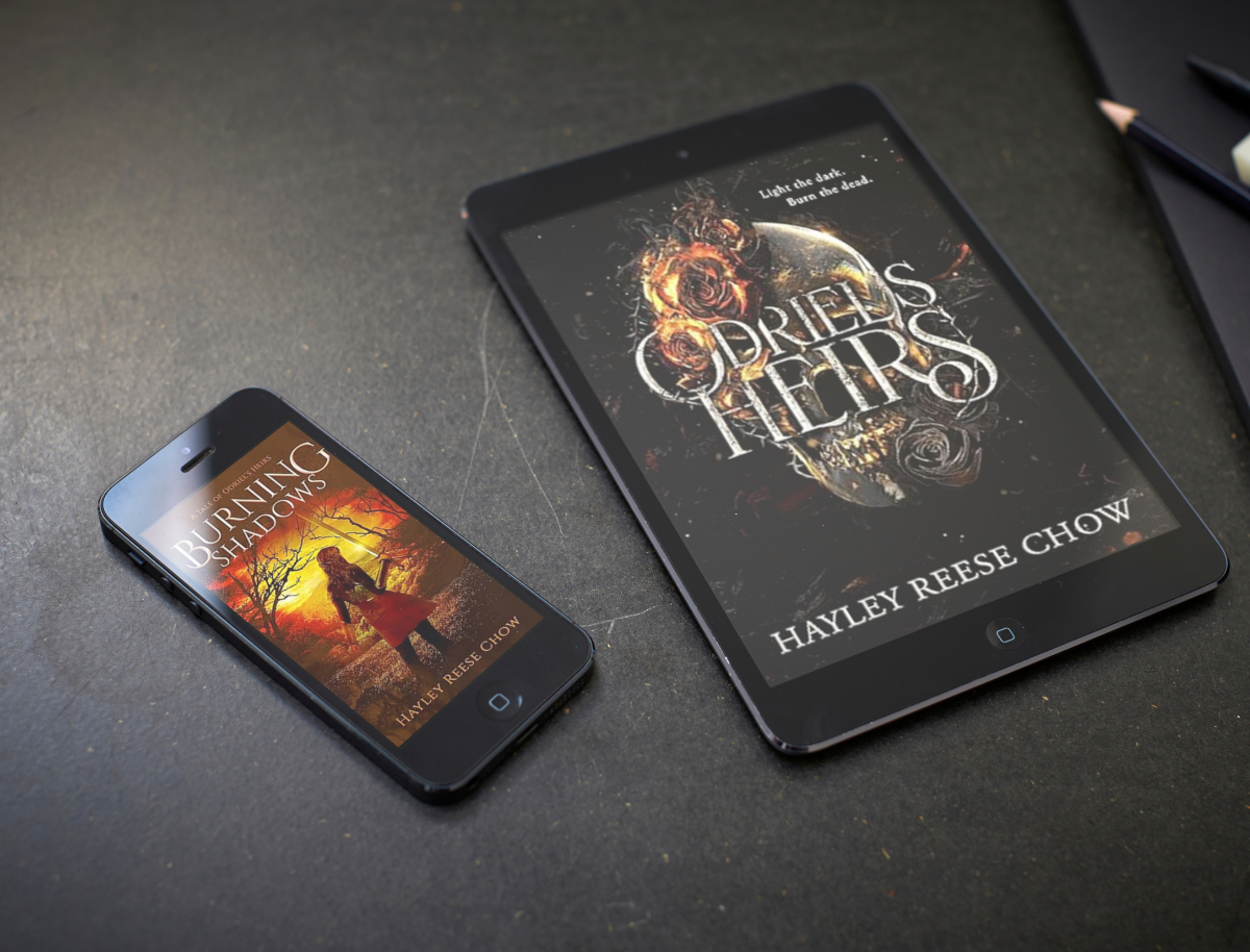 2 Book Review: Odriel’s Heirs and Burning Shadows by Hayley Reese Chow